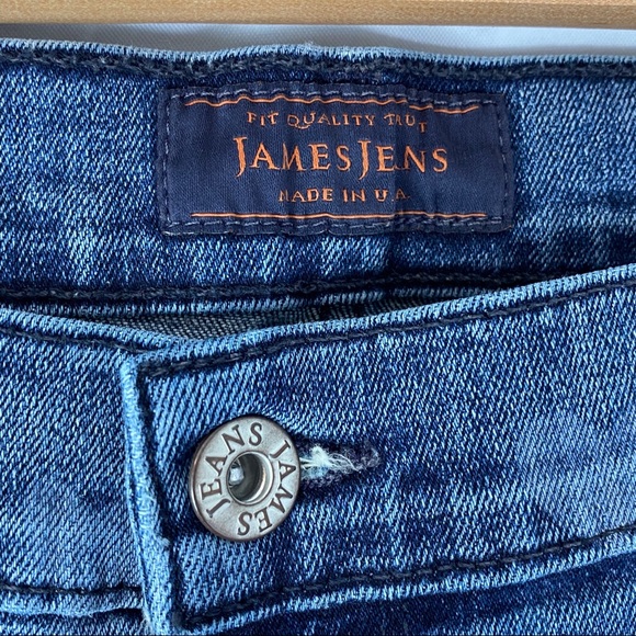 James Jeans Buddy Vintage Love Raw Hem Jeans - Picture 4 of 8